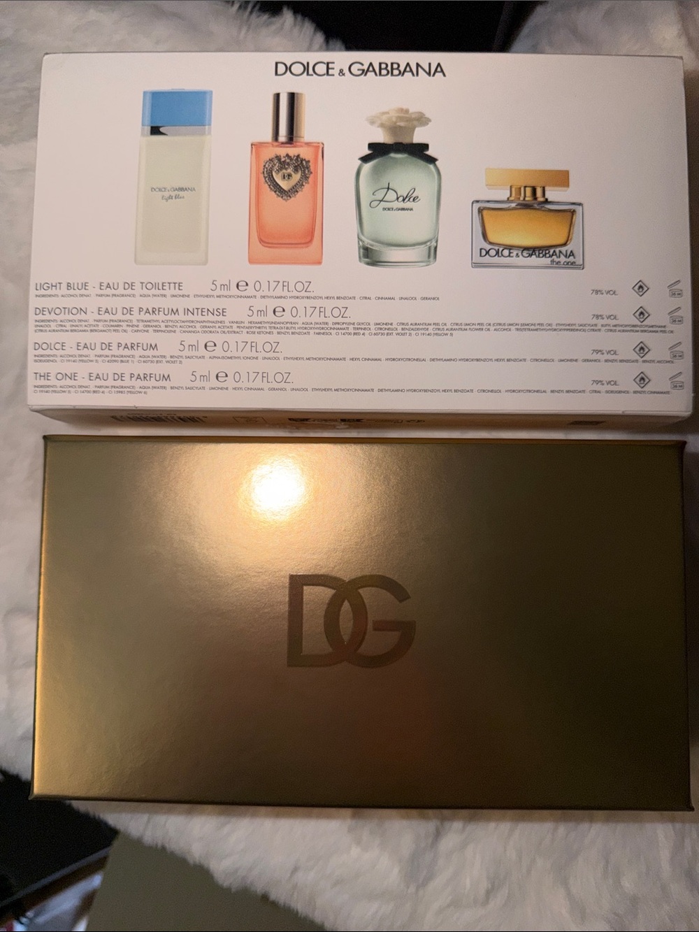 Dolce & Gabanna Sampler Set NWT - Picture 2 of 2